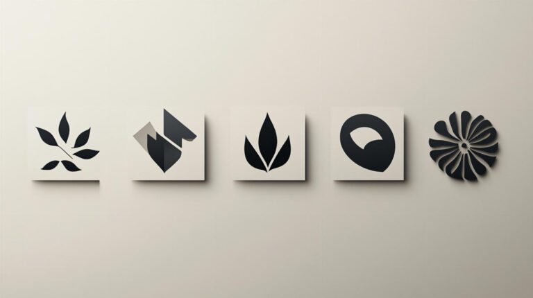 Création premium : 5 propositions de logo minimalistes pour votre entreprise technologique